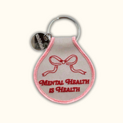 Mental Health Is Health Keychain 🧠💗 | Affirmation Bag Charm