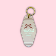 Affirmation Keychain 🩷 | Mental Health Reminder Charm