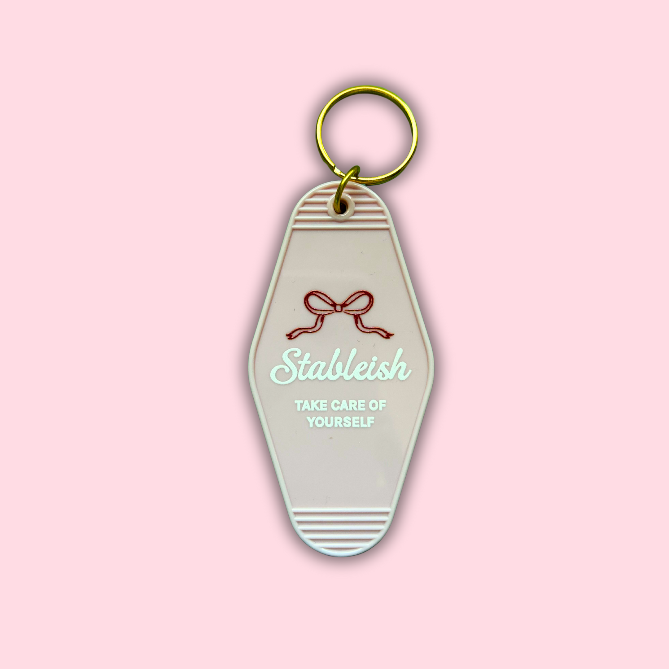 Affirmation Keychain 🩷 | Mental Health Reminder Charm