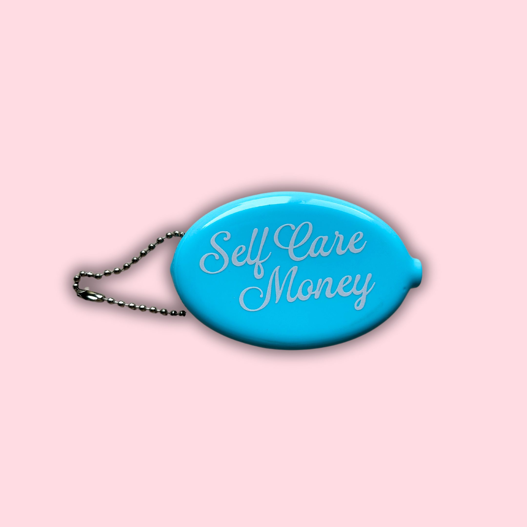 Self Care Money Coin Purse Keychain ✨ | Mental Health Bag Charm