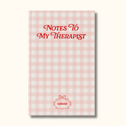 Notes to My Therapist Journal 📓 | Hardcover Notebook