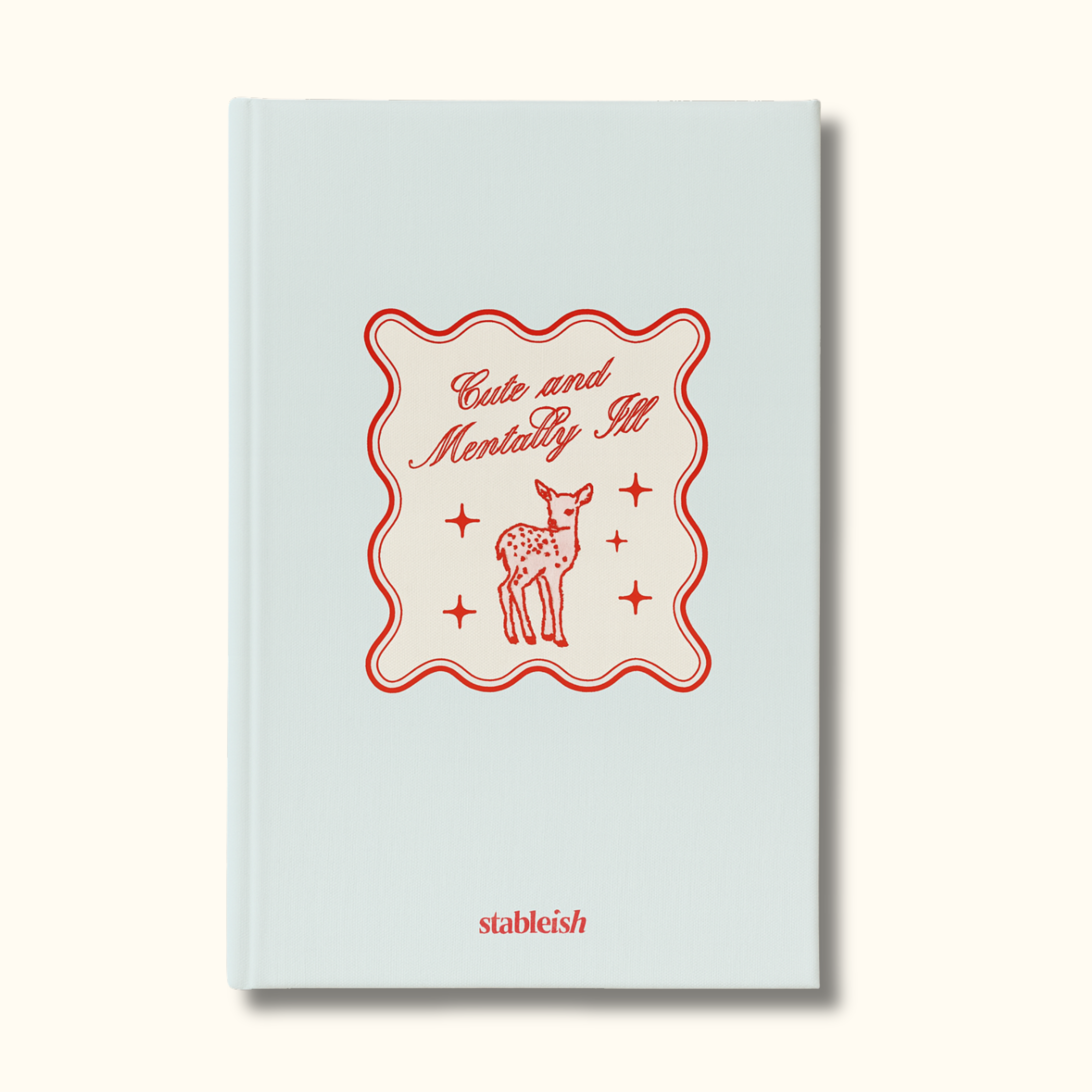 Cute and Mentally Ill Journal 📓🦌 |  Mental Health Notebook