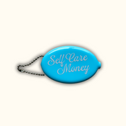 Self Care Money Coin Purse Keychain ✨ | Mental Health Bag Charm
