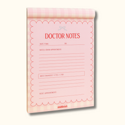 Doctor Notes Notepad 𩺠| Tracker for Med Changes, Questions + Follow-Ups