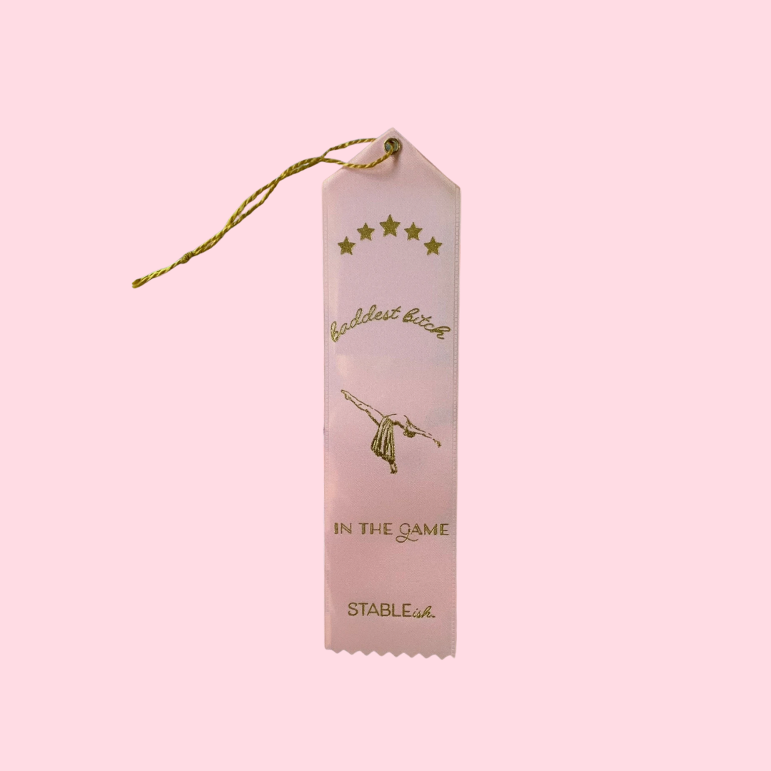 Baddest in the Game” Award 🏅 | Affirmation Ribbon