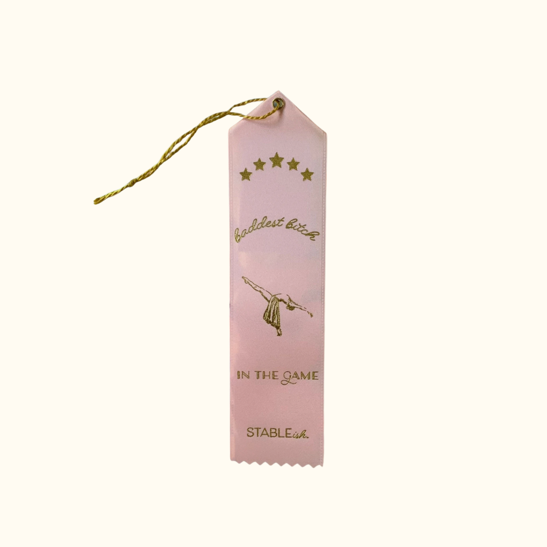 Baddest in the Game” Award 🏅 | Affirmation Ribbon