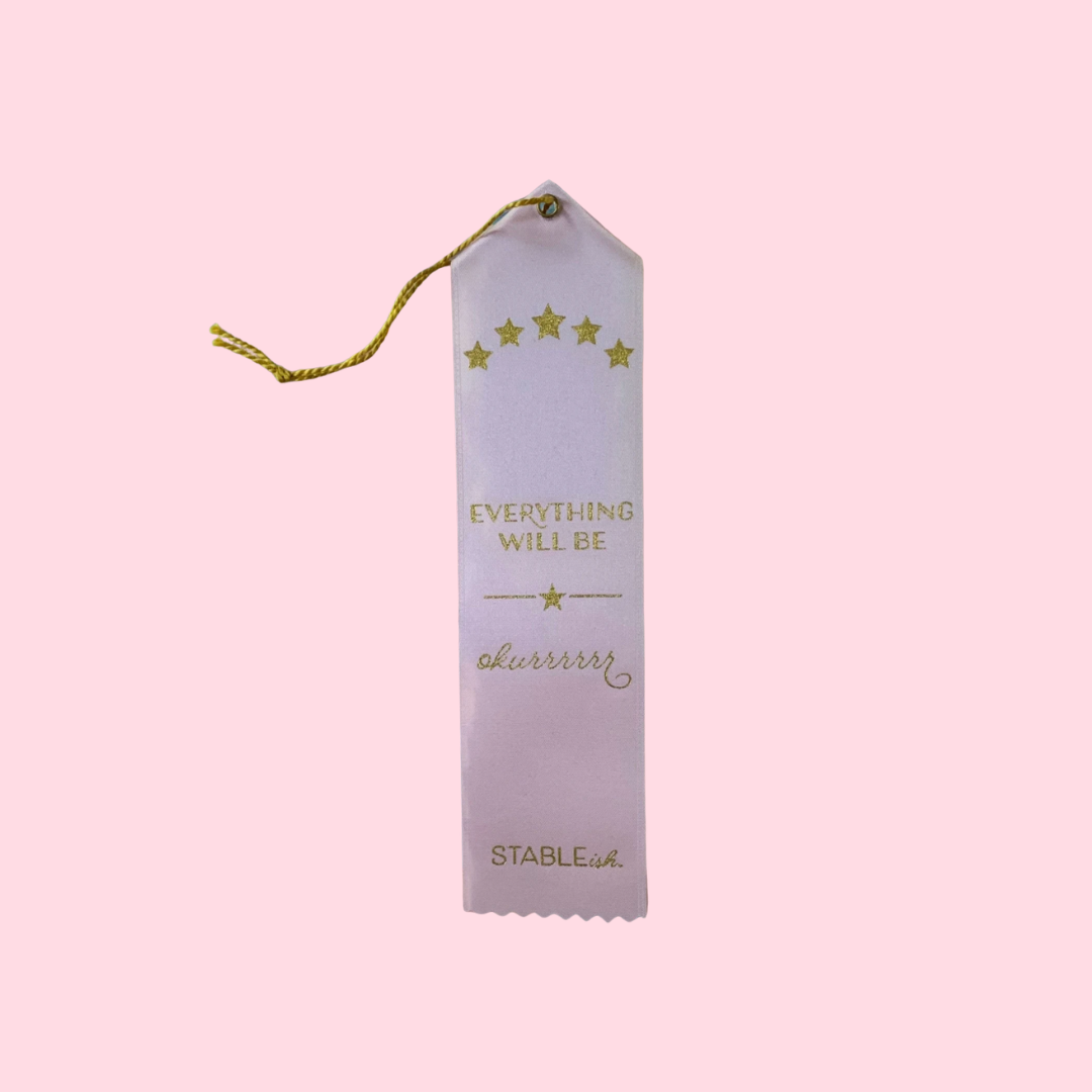 Everything Will Be Okurrr Award ✨ | Affirmation Ribbon