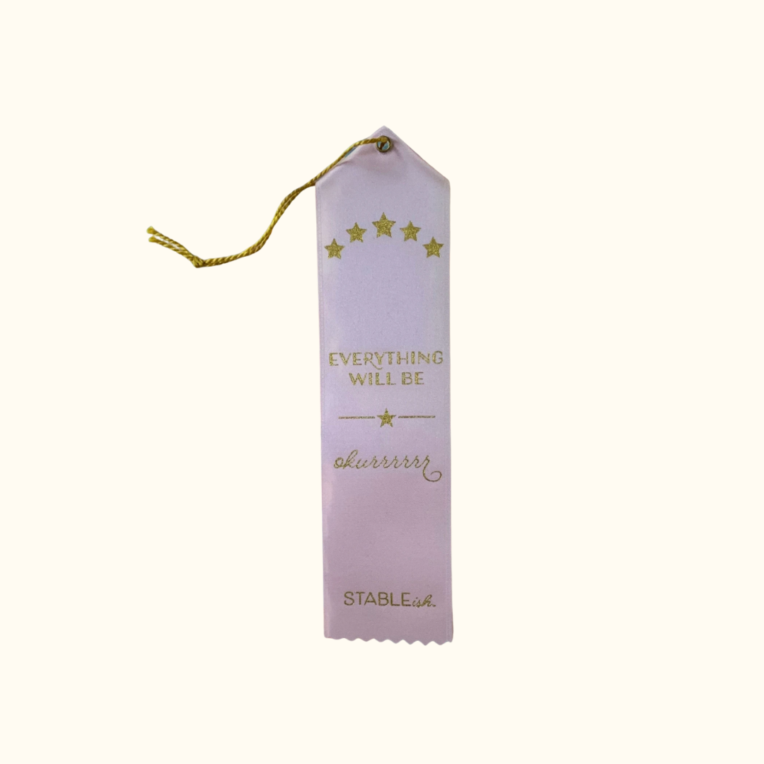 Everything Will Be Okurrr Award ✨ | Affirmation Ribbon