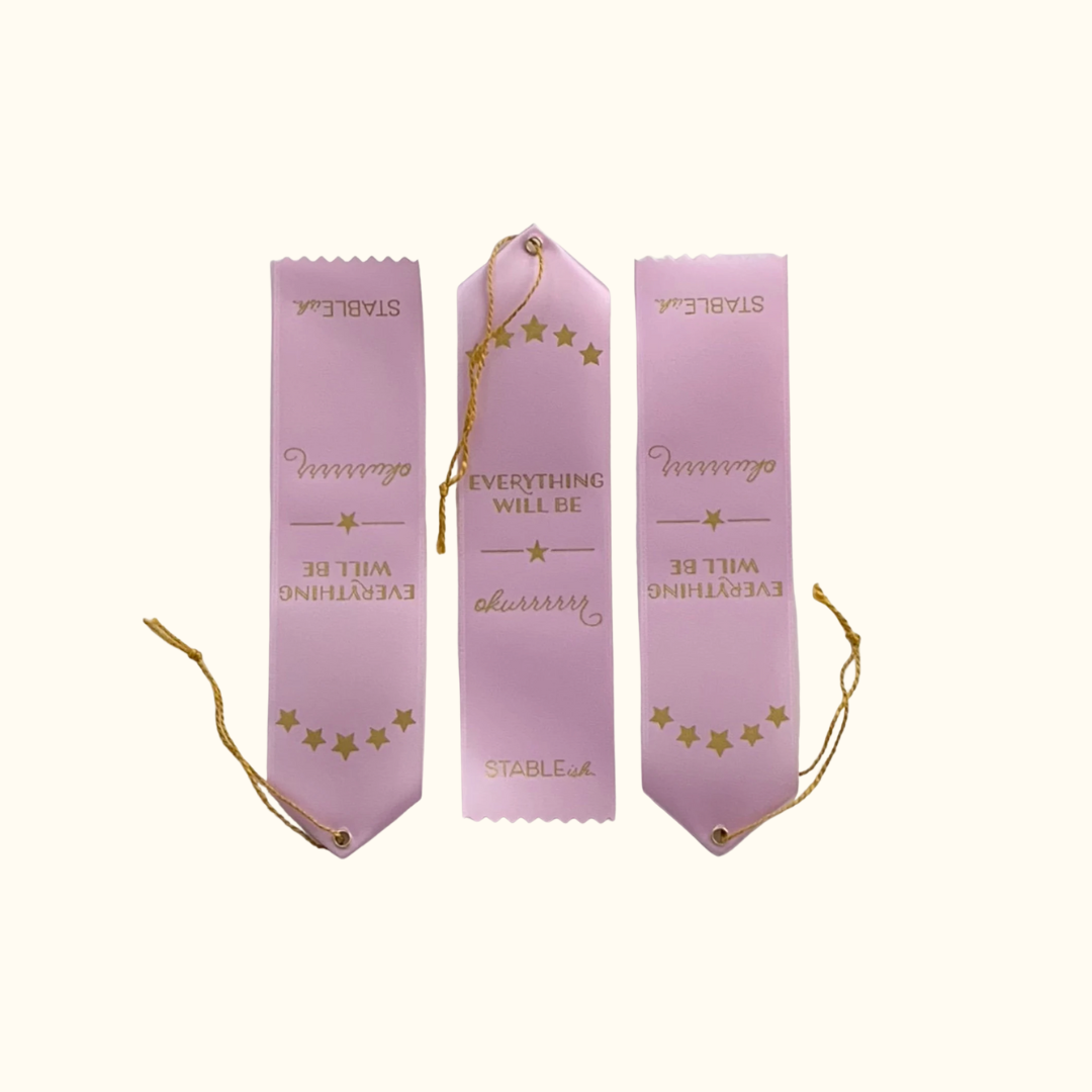 Everything Will Be Okurrr Award ✨ | Affirmation Ribbon