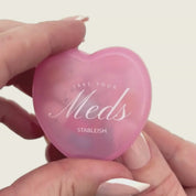 Take Your Meds Mini Pill Case 💕 | Pink Travel Pill Organizer