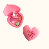 Mood Wranglers Heart Pill Case- Pink & Red