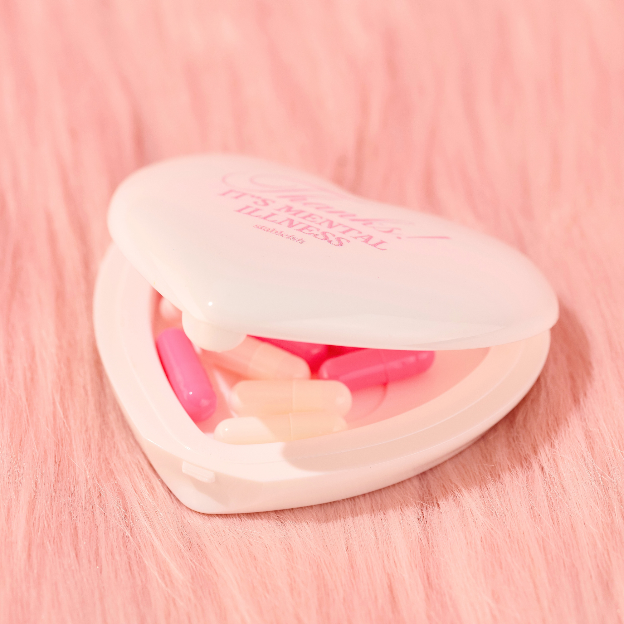 Thanks! It's Mental Illness Heart Pill Case