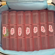 Take Care Tote in Cotton Candy