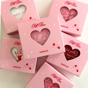 Take Care Heart Pill Case - Red & Pink