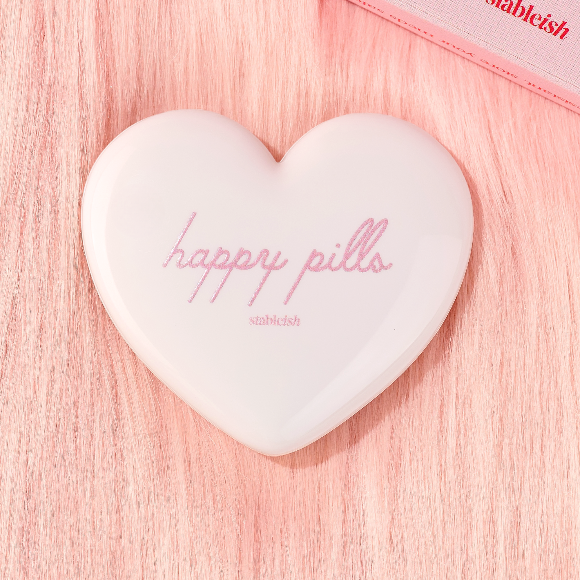 Happy Pills Heart Pill Case