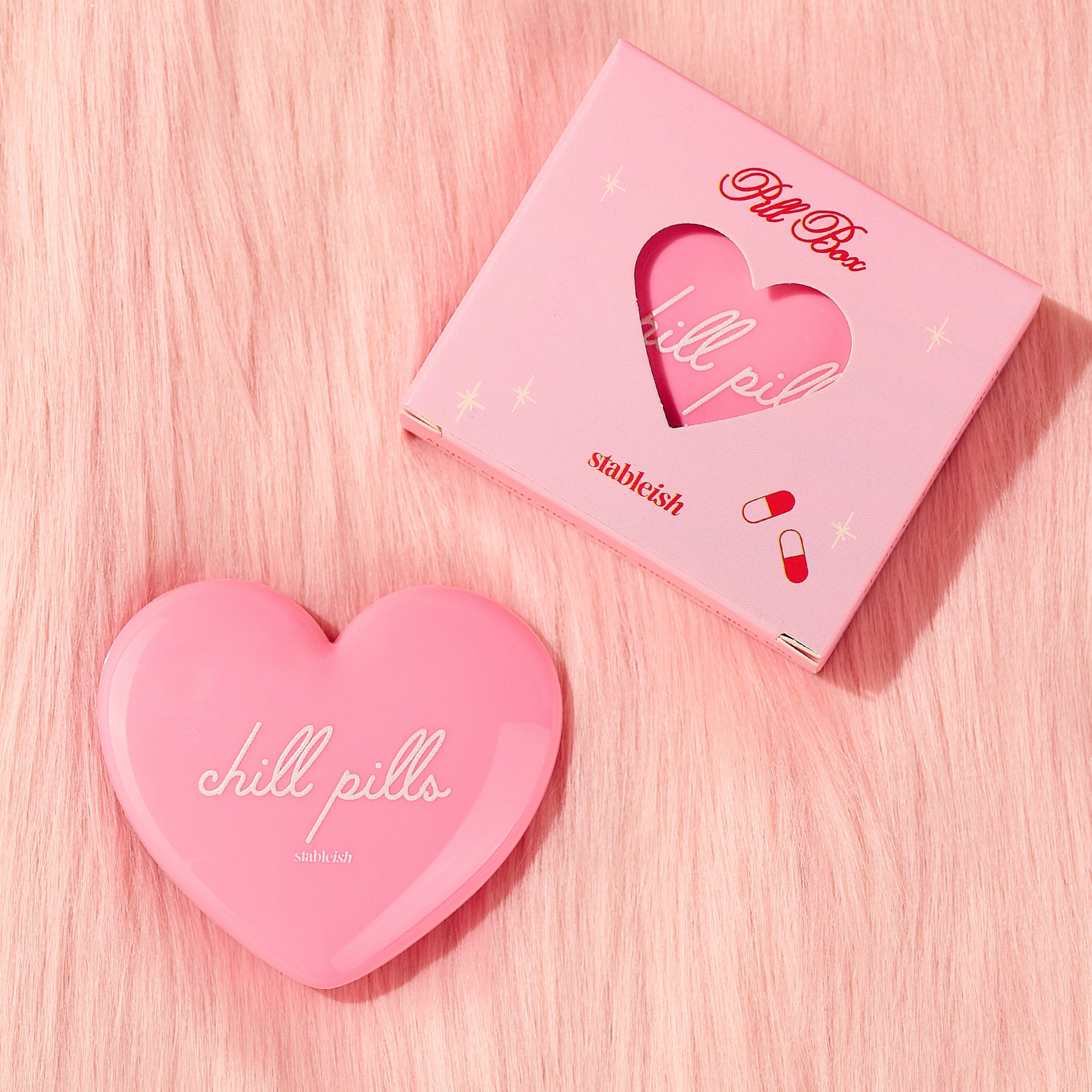 Chill Pills Heart Pill Case