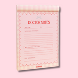 Doctor Notes Notepad 🩺 | Tracker for Med Changes, Questions + Follow-Ups
