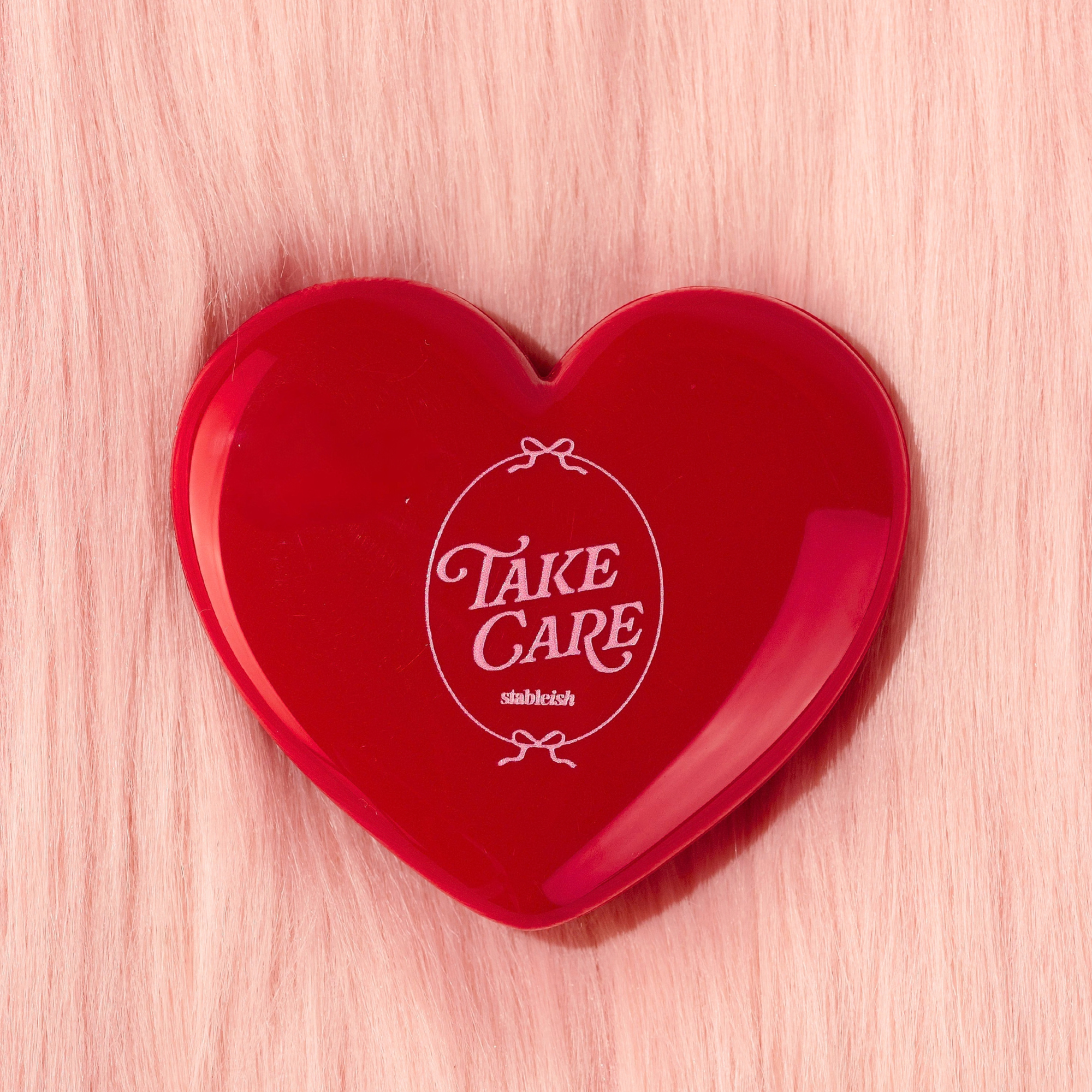 Take Care Heart Pill Case