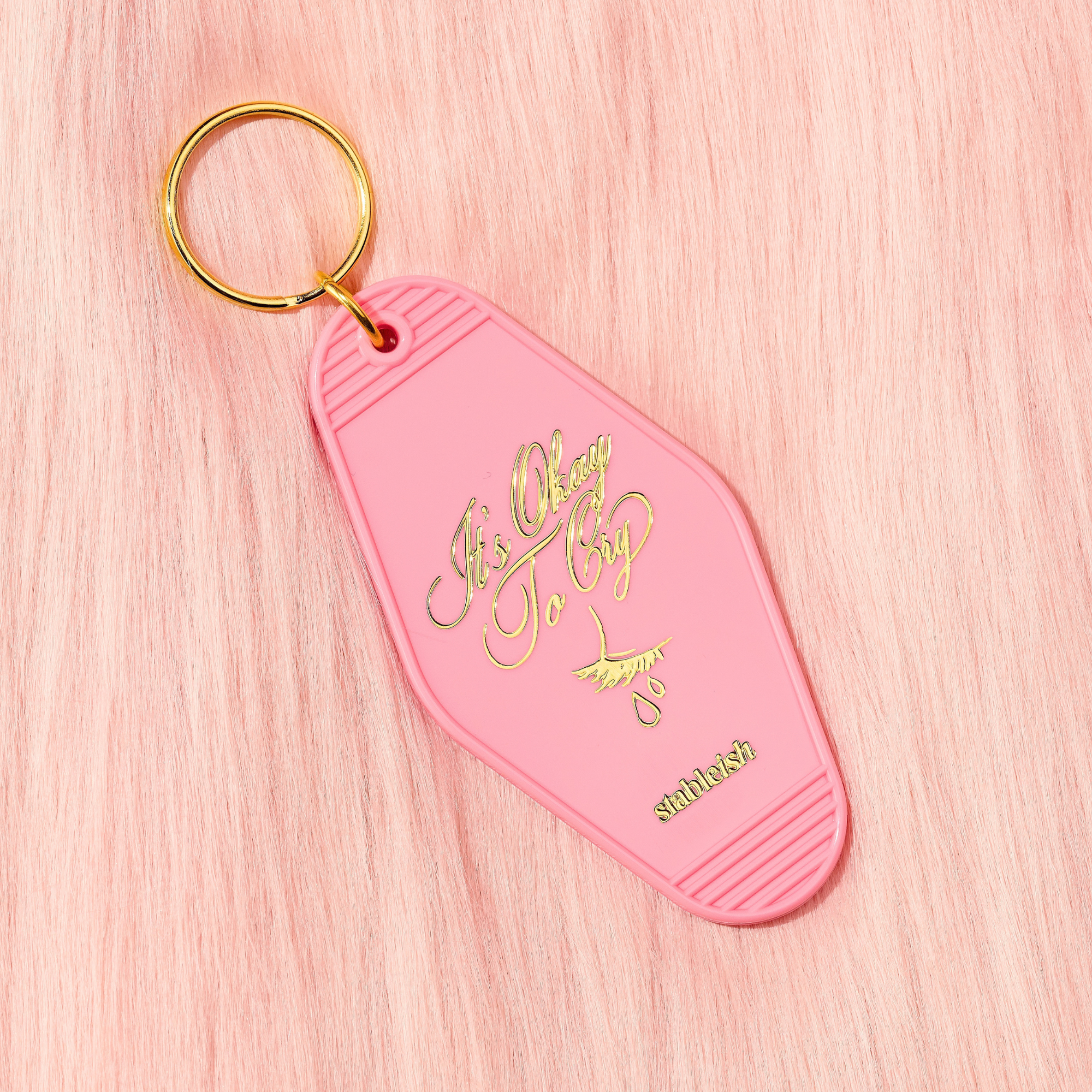 It's Okay To Cry Keychain