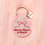 Mental Health Is Health Embroidered Keychain
