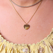 Take Care Heart Necklace in Gold ✨💛