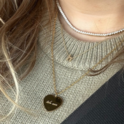 Take Care Heart Necklace in Gold ✨💛