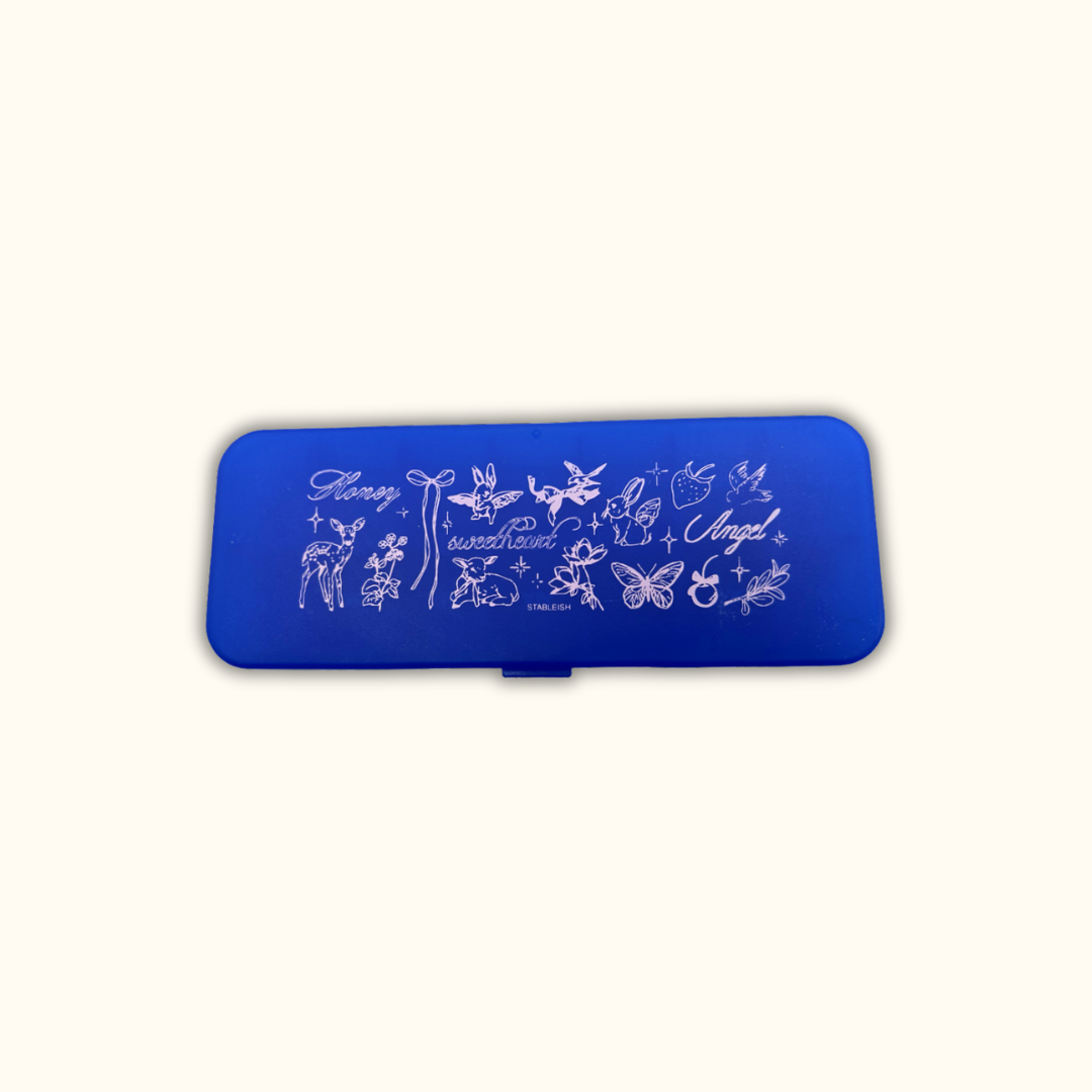Sweetheart Days Weekly Pill Organizer 💙 | Blue 7-Day AM/PM Case