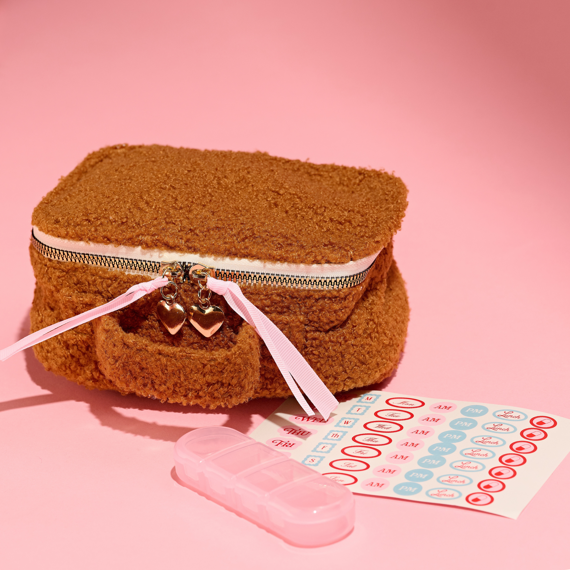 Take Care Tote Teddy — Weekly Pill Organizer