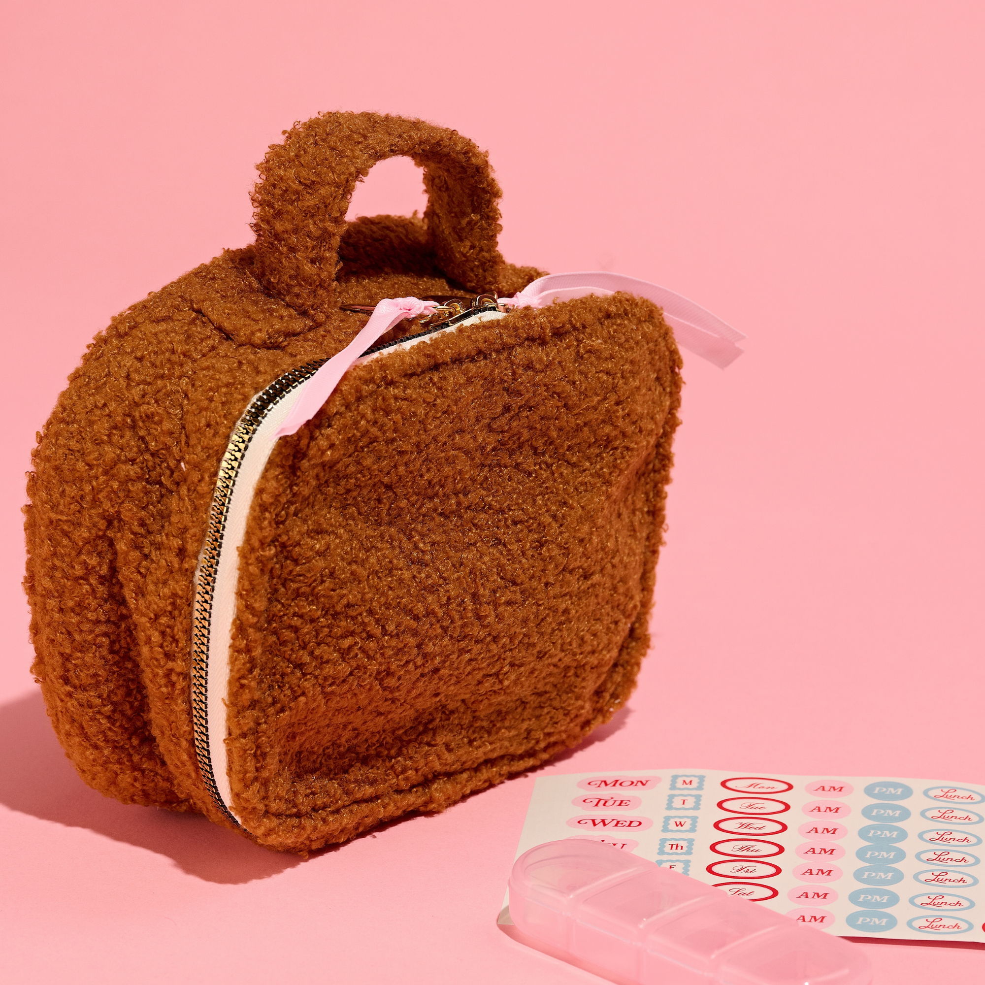 Take Care Tote Teddy — Weekly Pill Organizer