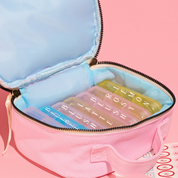 Take Care Tote Cotton Candy— Weekly Pill Organizer