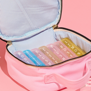 Take Care Tote Macaron — Weekly Pill Organizer