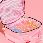 Take Care Tote Strawberry Milk — Weekly Pill Organizer