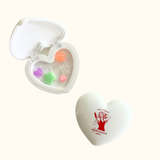 Not Today, Depression Heart Pill Case - White & Red