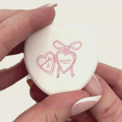Mentally Ill & Cute Mini Pill Case 💘 | White Travel Pill Organizer