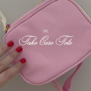 Take Care Tote in Macaron