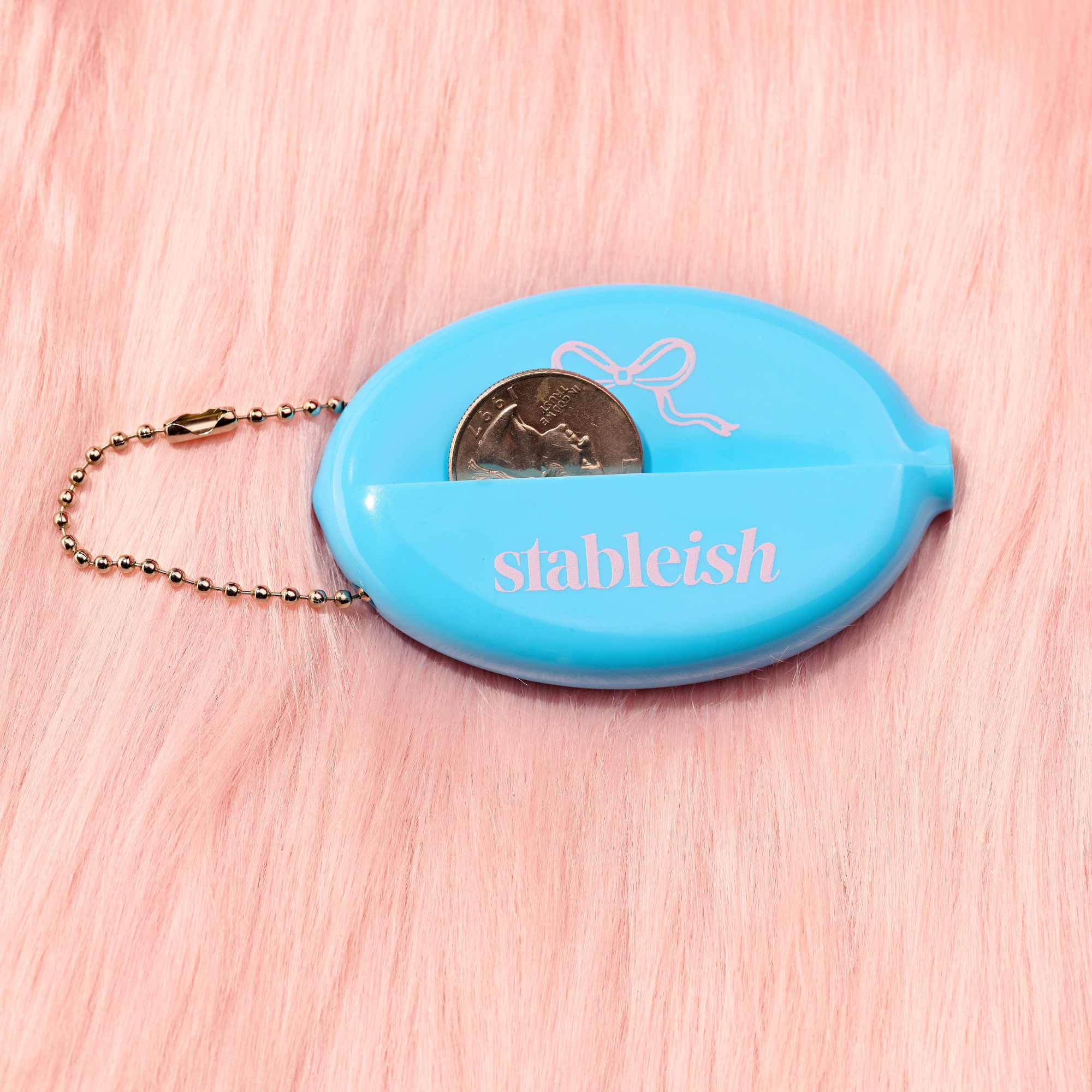 Self Care Money Coin Purse Keychain
